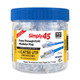 Cat5e Unshielded Pass-Through RJ45 Modular Plugs, 100pc - S45-1500 - SIMPLY45-CAT5E Cat5e Unshielded Pass-Through RJ45 Modular Plugs, 100pc - S45-1500 - SIMPLY45-CAT5E